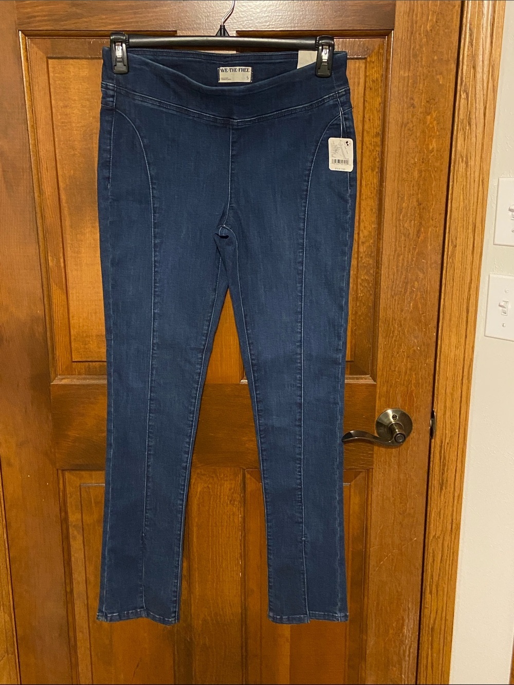 We The Free Double Dutch Pull-On Slit Skinny Jeans Size Small Brand New - Picture 2 of 13